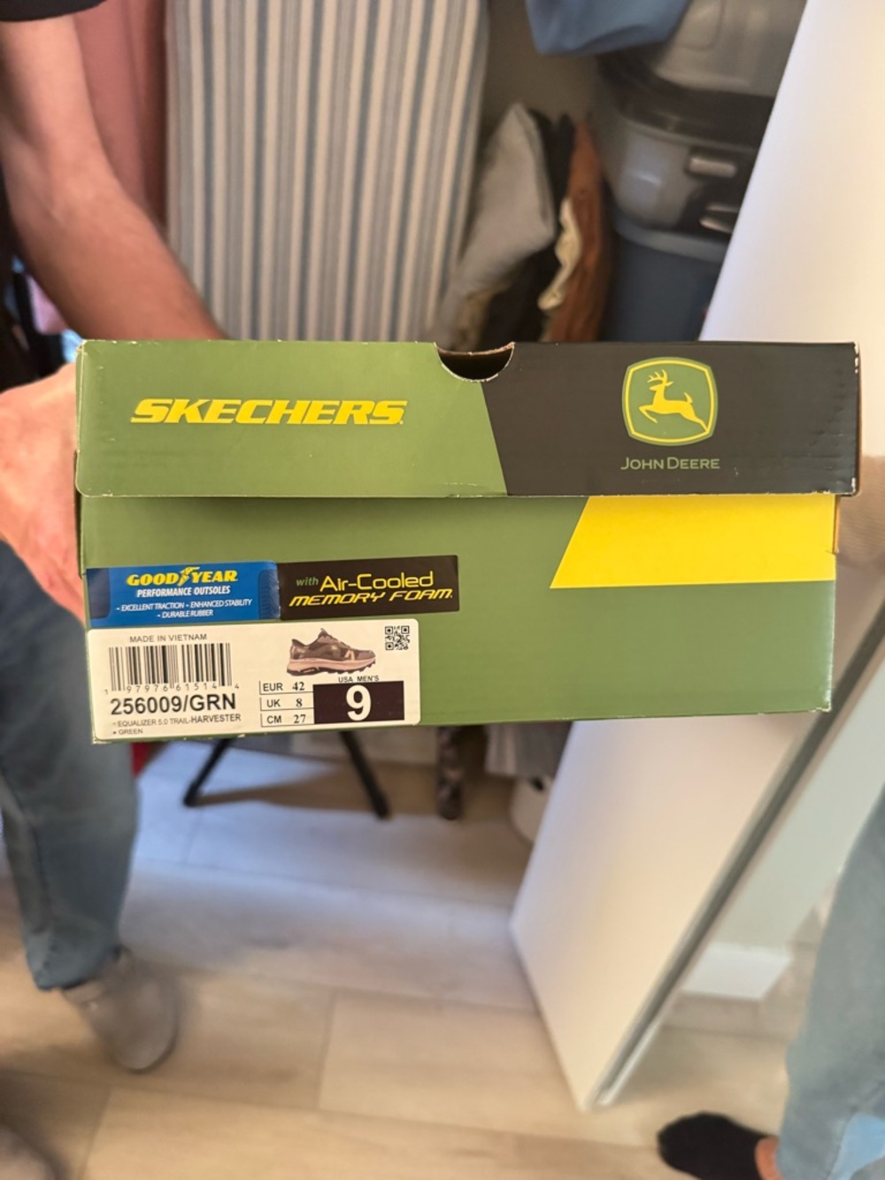 Skechers Slip-ins John Deere Relaxed Fit: Equalizer 5.0 Trail - Harvest Size 9